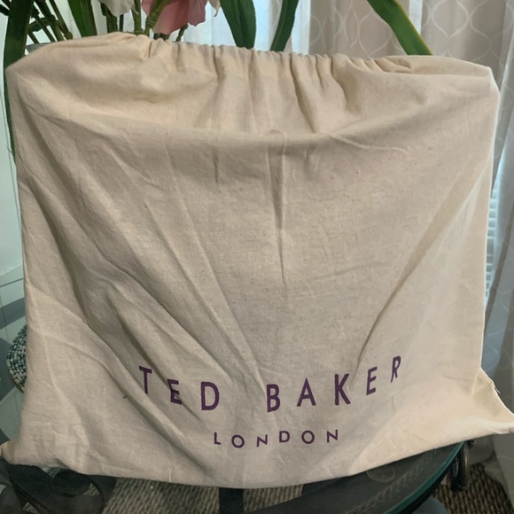 Ted Baker Pink and Black Snakeskin Bag - Picture 7 of 8